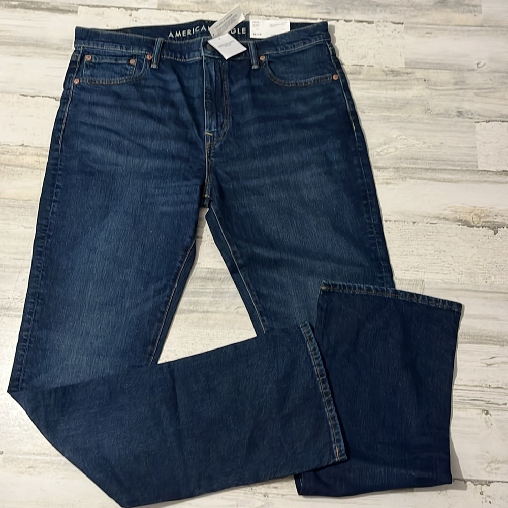 American Eagle Slim Bootcut Jeans Size 36/34 NWT - Picture 3 of 7